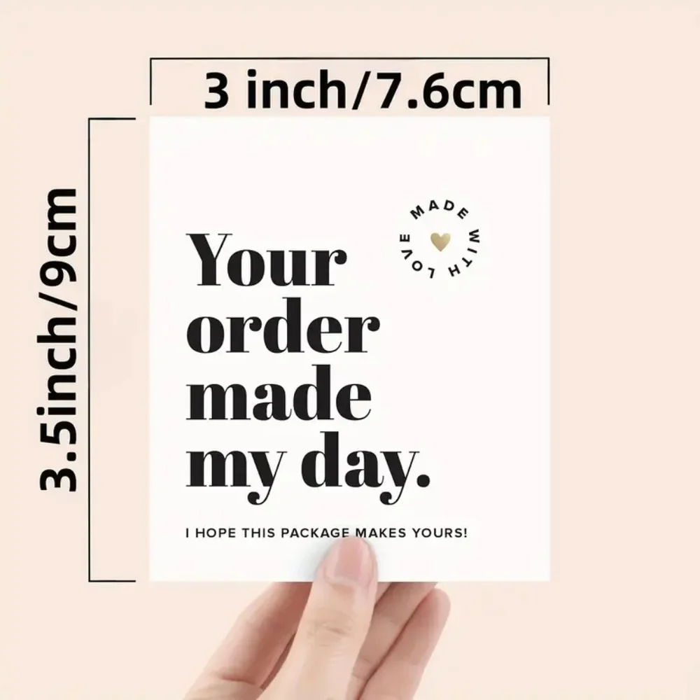 100 Thank You Cards